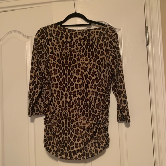 Peter Nygard Animal Print Top - Picture 3 of 3